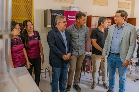 Winemaking trial with the Agricultural School