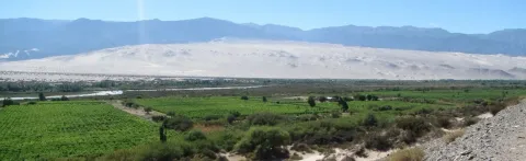 Vista de la finca Istataco